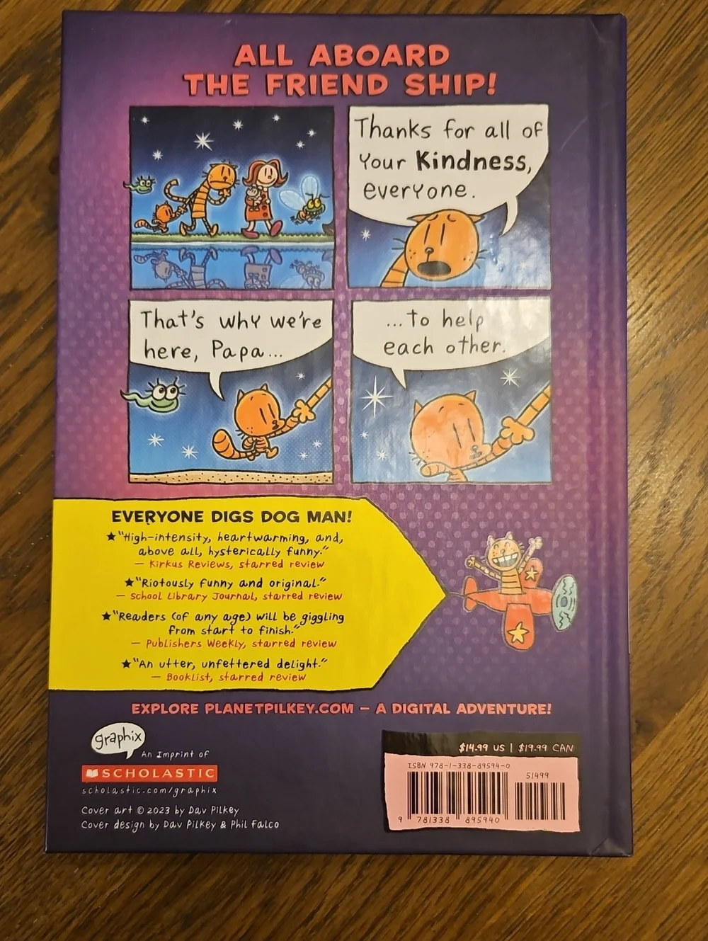 Scholastic Dog Man: Twenty Thousand Fleas Under the Sea